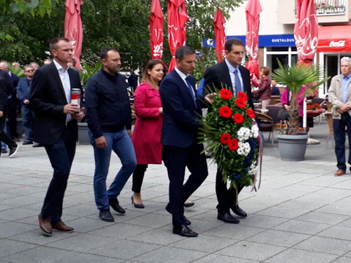 Gradonačelnik Tomislav Rob sa suradnicima