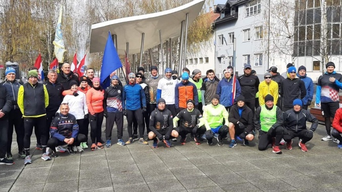 107. brigada obljetnica - maratonci