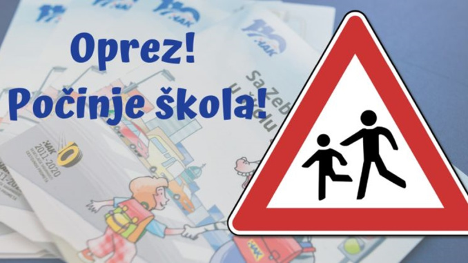 oprez-skola-pocinje-skola