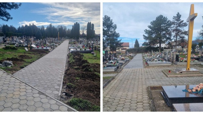 Baranjska čistoća - nove staze na groblju